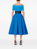 Alexander Mc Queen Pleated Flared Midi Skirt