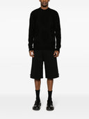 Alexander Mc Queen Skull Knitted Cotton Jumper
