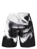 Alexander Mc Queen Dragonfly Print Swim Shorts