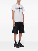 Alexander Mc Queen Dragonfly Print Organic Cotton T Shirt
