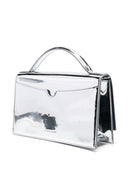 Alexander Mc Queen Skull Metallic Effect Crossbody Bag