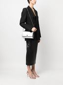Alexander Mc Queen Skull Metallic Effect Crossbody Bag