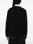 Mm6 Maison Margiela Logo Cotton Sweatshirt