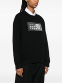 Mm6 Maison Margiela Logo Cotton Sweatshirt