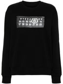 Mm6 Maison Margiela Logo Cotton Sweatshirt