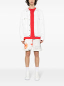 Alexander Mc Queen Obscure Flower Cotton Shorts