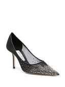 Jimmy Choo Love 85 Crystal Embellished Pumps