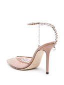 Jimmy Choo Saeda 100 Crystal Embellished Pumps