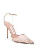 Jimmy Choo Saeda 100 Crystal Embellished Pumps
