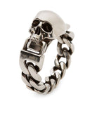 Alexander Mc Queen Skull Chain Ring