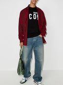 Maglietta di cotone icon dsquared2