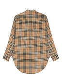 Burberry Check Motif Cotton Shirt