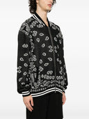 Alanui Bandana Piquet Cotton Bomber Jacket