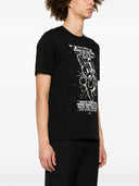 Ps By Paul Smith Rabbit Poster Print Cotton T Shirt