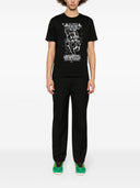 Ps By Paul Smith Rabbit Poster Print Cotton T Shirt