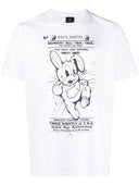 Ps By Paul Smith Rabbit Poster Print Cotton T Shirt