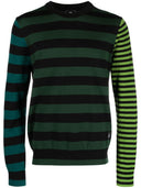 Ps By Paul Smith Striped Cotton Crewneck Sweater