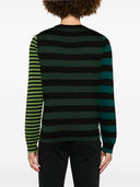 Ps By Paul Smith Striped Cotton Crewneck Sweater