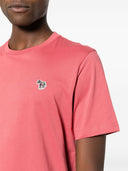 Ps By Paul Smith Zebra Logo Cotton T Shirt