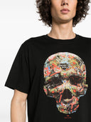 PS av Paul Smith Skull Print Cotton T -skjorte