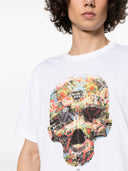 Ps By Paul Smith Skull Print Cotton T Shirt