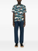 Ps By Paul Smith Printed Cotton T Shirt