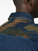 Ps By Paul Smith Printed Denim Jacket