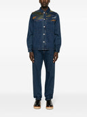 Ps By Paul Smith Printed Denim Jacket