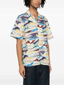 Ps By Paul Smith Printed Casual Shirt