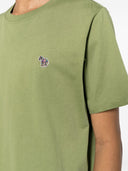 Ps By Paul Smith Zebra Logo Cotton T Shirt