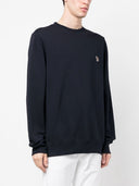 Ps By Paul Smith Zebra Logo Cotton Sweatshirt