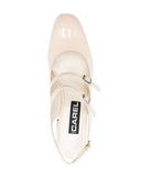 Carel Paris Banana Patent Leather Slingback Pumps