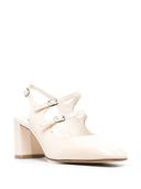 Carel Paris Banana Patent Leather Slingback Pumps