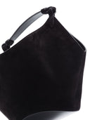 Khaite Lotus Mini Leather Handbag