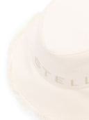 Stella Mc Cartney Logo Canvas Fedora Hat