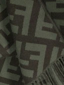Fendi Cashmere Ff Logo Scarf