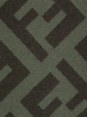 Fendi Cashmere Ff Logo Scarf