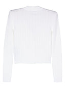 Balmain Knitted Cropped Cardigan