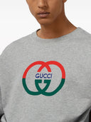 Gucci Cruise Logo Cotton Crewneck Sweatshirt