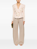 Balmain Double Breasted Tweed Blazer