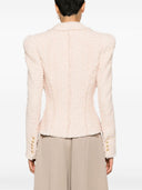 Balmain Double Breasted Tweed Blazer