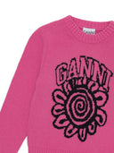 Jumper equipaggiamento di lana ganni