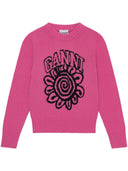 Jumper equipaggiamento di lana ganni