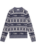 Ganni Wool Crewneck Jumper