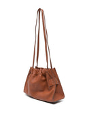 Boyy Square Scrunchy Soft Leather Crossbody Bag