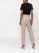 Balmain Logo Organic Cotton T Shirt