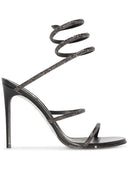 Rene 'Caovilla Cloe Satin High Heel Sandalen