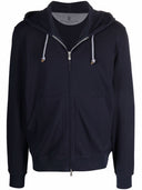 Brunello Cucinelli Cotton Zipped Hoodie