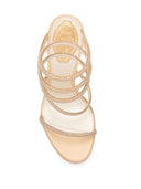 Rene 'Caovilla Cloe Satin High Heel Sandalen