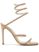 Rene 'Caovilla Cloe Satin High Heel Sandalen